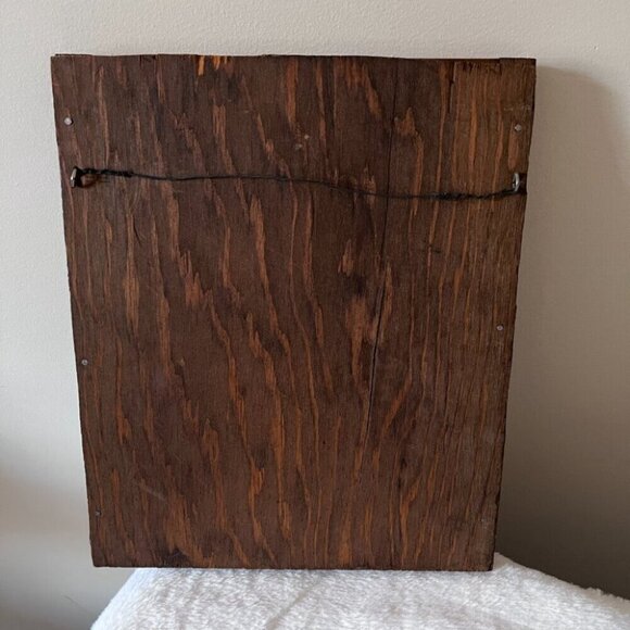 Vintage Sand Painting Native American Indian - Picture 3 of 6